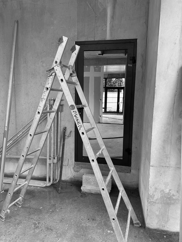 L'AMAUTI 🌸 : Démontage de la grue  🏗